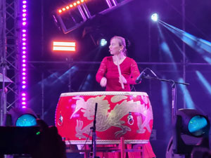 Beate Gatscha Taiko Drum - live in China