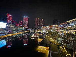 Foshan bei Nacht